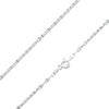 Thumbnail Image 0 of Wavy Link Necklace in Sterling Silver - 20"