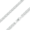 Thumbnail Image 0 of Sterling Silver 120 Gauge Concave Figaro Chain Necklace - 22"