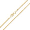 Thumbnail Image 0 of 14K Gold 030 Gauge Round Wheat Chain Necklace - 18"