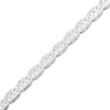 Thumbnail Image 0 of 100 Gauge Cat's Eye Link Chain Bracelet in Sterling Silver - 8"