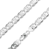Thumbnail Image 0 of Sterling Silver 180 Gauge Concave Cat's Eye Link Chain Necklace - 24"