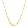 Thumbnail Image 0 of Graduated Rope Chain Necklace in 10K Gold