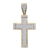 Thumbnail Image 0 of Cubic Zirconia Cross Necklace Charm in 10K Gold