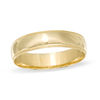Thumbnail Image 0 of 5mm Beaded Wedding Band in 10K Gold - Size 10
