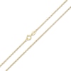Thumbnail Image 0 of 10K Two-Tone Gold 040 Gauge Wheat Chain Necklace - 18"