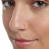 Thumbnail Image 2 of 14K Solid Rose Gold Twist Nose Ring - 20G 5/16"