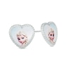 Thumbnail Image 0 of Child's Frozen Elsa Heart Stud Earrings in Sterling Silver