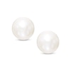 Thumbnail Image 0 of 8mm Cultured Freshwater Pearl Stud Earrings in 10K Gold