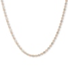 Thumbnail Image 0 of Made in Italy 030 Mirror Valentino Chain Necklace in 14K Tri-Color Gold - 18"