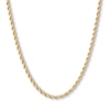 Thumbnail Image 0 of 10K Hollow Gold Rope Chain - 26"