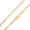 Thumbnail Image 0 of 080 Gauge Diamond-Cut Figaro Chain Necklace in 10K Gold - 24"