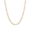 Thumbnail Image 0 of 080 Gauge Diamond-Cut Figaro Chain Necklace in 10K Solid Gold - 22"