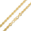 Thumbnail Image 0 of 3.8mm Rope Chain Necklace in 10K Semi-Solid Gold - 24"