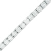 Thumbnail Image 0 of 4mm Cubic Zirconia Tennis Bracelet in Sterling Silver - 7.25"