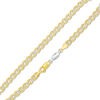 Thumbnail Image 0 of Made in Italy 100 Gauge Mariner Chain Anklet in 14K Gold Bonded Sterling Silver - 11"
