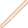 Thumbnail Image 0 of Heart Chain Bracelet in 10K Rose Gold