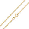 Thumbnail Image 0 of 035 Gauge Singapore Chain Necklace in 10K Gold - 18"
