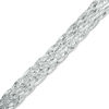 Thumbnail Image 0 of Multi-Strand Herringbone Chain Bracelet in Sterling Silver - 7.5"