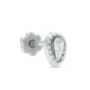 Thumbnail Image 0 of 018 Gauge Pear-Shaped Cubic Zirconia Vintage-Style Cartilage Barbell in Stainless Steel
