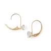 Thumbnail Image 1 of 6mm Cubic Zirconia Solitaire Drop Earrings in 14K Gold
