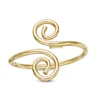 Thumbnail Image 0 of Swirling Bypass Toe Ring in 10K Gold