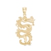 Thumbnail Image 0 of Textured Dragon Charm in 10K Gold