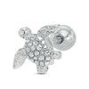 Thumbnail Image 0 of 018 Gauge Sea Turtle Cartilage Barbell in Stainless Steel