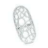 Thumbnail Image 0 of Cubic Zirconia Bubbles Ring in Sterling Silver - Size 7