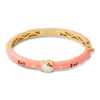 Thumbnail Image 0 of Child's Hello Kitty® Enamel Bangle in Brass with 18K Gold Plate - 6"