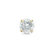 Thumbnail Image 0 of 5mm Cubic Zirconia Solitaire Stud Singlet in 10K Gold