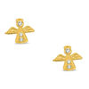 Thumbnail Image 0 of Child's Cubic Zirconia Angel Stud Earrings in 14K Gold