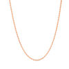 Thumbnail Image 0 of 012 Gauge Rope Chain Necklace in 10K Rose Gold - 16"