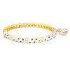 Thumbnail Image 0 of Child's Cubic Zirconia Enamel Ladybug Charm Bangle in Brass and 18K Gold Plate