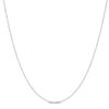 Thumbnail Image 0 of 120 Gauge Diamond-Cut Bead Chain Necklace in Sterling Silver - 20"