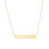 Thumbnail Image 0 of Bar Necklace in 10K Gold - 17"