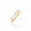 Thumbnail Image 1 of 10K Solid Gold Alternating Hearts Ring - Size 7