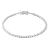 Thumbnail Image 0 of Cubic Zirconia Tennis Bracelet in Sterling Silver - 7.25"