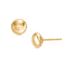 Thumbnail Image 0 of 6mm Button Stud Earrings in 10K Gold