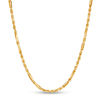 Thumbnail Image 0 of 023 Gauge Diamond-Cut Figarope Necklace in 10K Gold - 20"