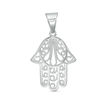 Thumbnail Image 0 of Hamsa Filigree Necklace Charm in Sterling Silver
