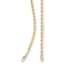 Thumbnail Image 1 of 10K Hollow Gold Rope Chain - 20"