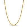 Thumbnail Image 0 of 014 Gauge Rope Chain Necklace in 10K Hollow Gold - 24"