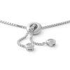 Thumbnail Image 1 of Cubic Zirconia Bar Bolo Bracelet in Sterling Silver - 8"