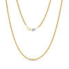 Thumbnail Image 0 of 060 Gauge Rope Chain Necklace in 10K Gold Bonded Sterling Silver - 26"