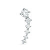 Thumbnail Image 0 of 018 Gauge Cubic Zirconia Crawler Cartilage Barbell in Stainless Steel