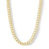 Thumbnail Image 0 of 10K Hollow Gold Curb Chain Made in Italy - 22"