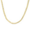 Thumbnail Image 0 of 080 Gauge Reversible Curb Chain Choker Necklace in 10K Gold Bonded Sterling Silver - 16"