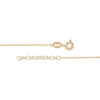 Thumbnail Image 1 of 3.5mm Cubic Zirconia Station Anklet in 10K Gold - 10"