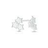 Thumbnail Image 0 of Star Trio Stud Earrings in Sterling Silver