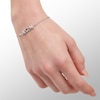 Thumbnail Image 2 of 1/20 CT. T.W. Diamond "MOM" Bolo Bracelet in Sterling Silver - 9.5"